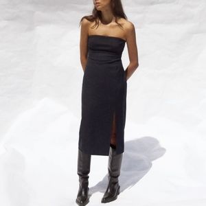 🆕️ Zara Pinstripe Midi Dress